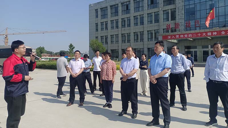 市人大常委会副主任刘勇一行莅延调研“三个一批”项目建设情况